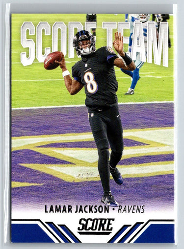 2021 Score #ST2 Lamar Jackson Score Team N52