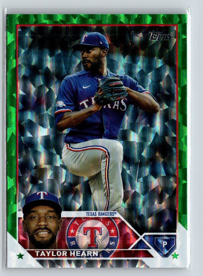 2023 Topps Update #US228 Taylor Hearn Green Foil #/499 N52