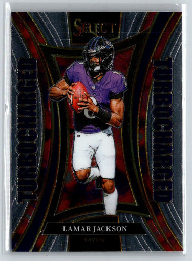 2024 Panini Select #3 Lamar Jackson Turbocharged N53