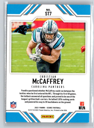 2021 Score #ST7 Christian McCaffrey Score Team N54