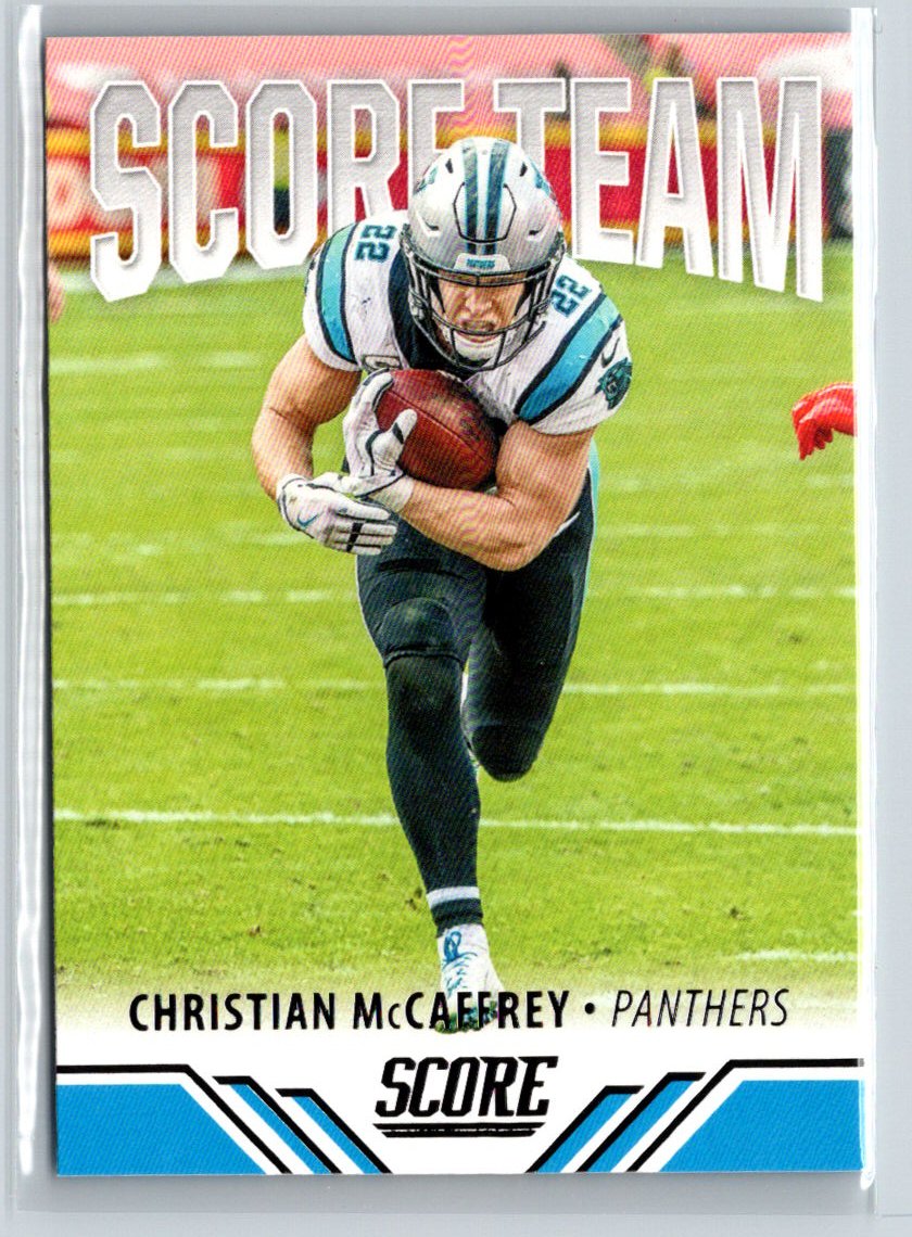 2021 Score #ST7 Christian McCaffrey Score Team N54