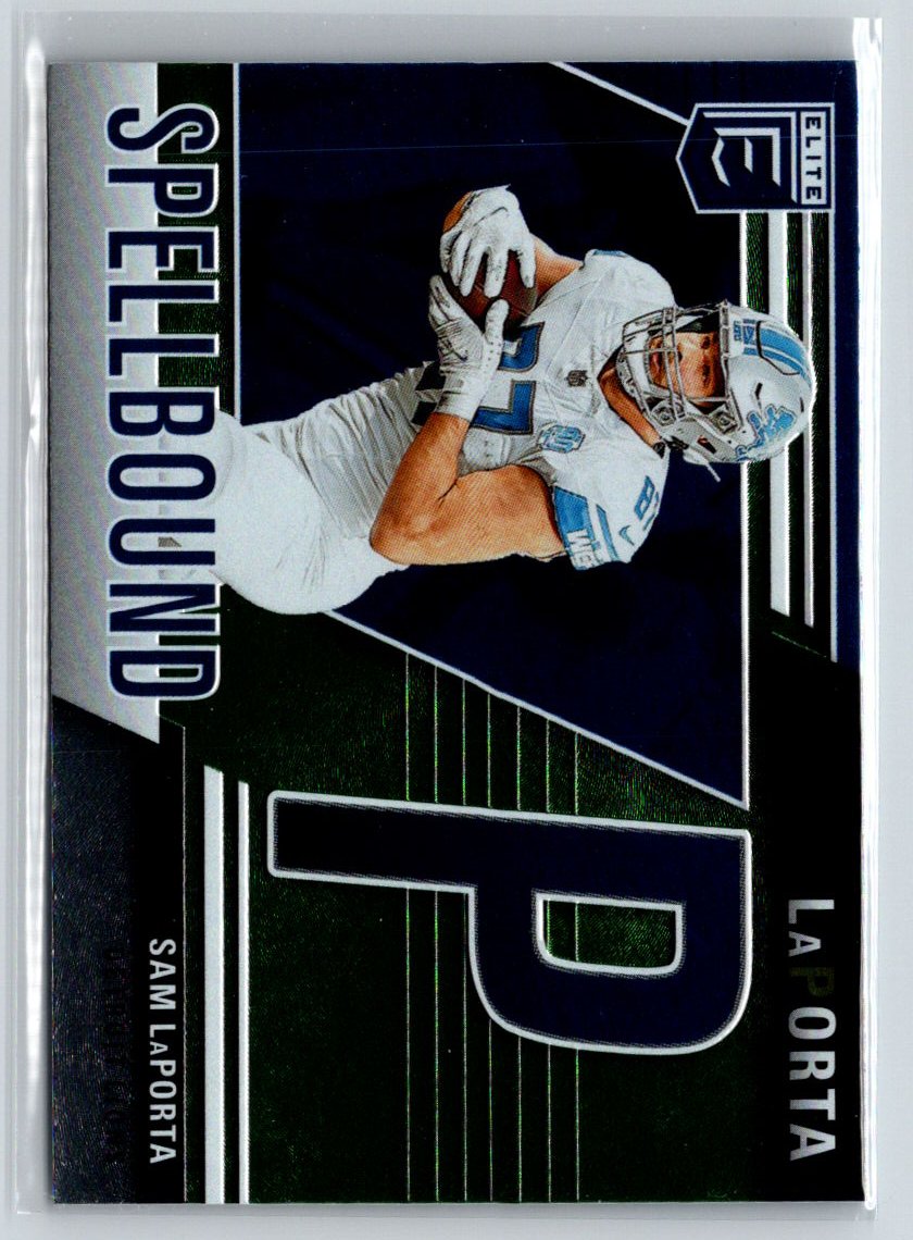 2024 Donruss Elite #7 Sam LaPorta Spellbound Green N55