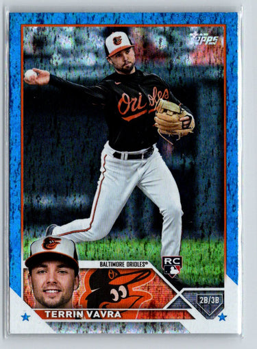 2023 Topps #524 Terrin Vavra Blue Foilboard #/999 N55