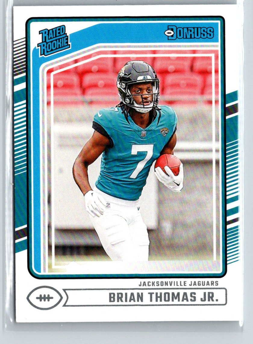 2024 Donruss #313 Brian Thomas Jr. N55