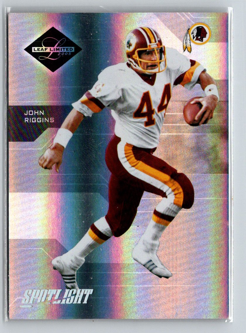 2005 Donruss Leaf Limited Spotlight John Riggins #127 SN /50 N56