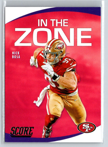 2020 Score #IZ-NB Nick Bosa In the Zone N57