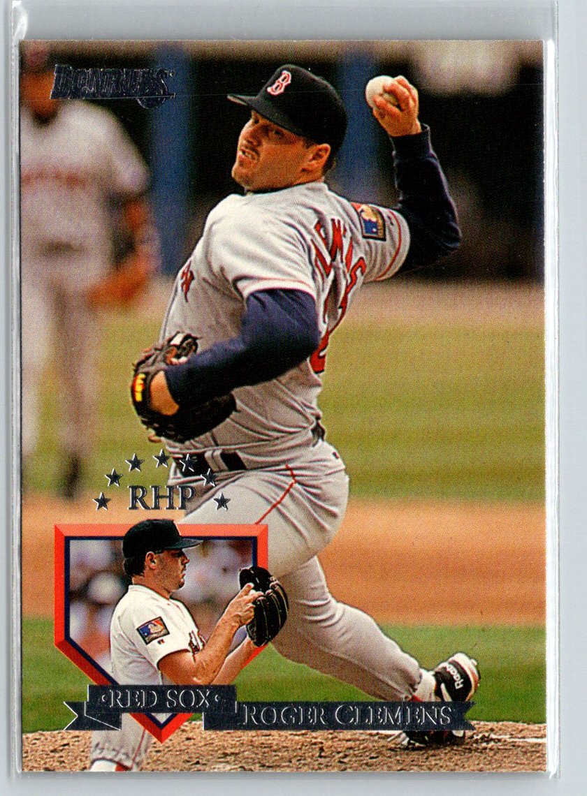 1995 Donruss #427 Roger Clemens Press Proofs N57