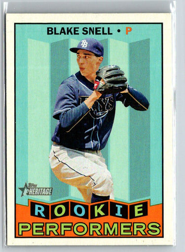 2016 Topps Heritage #RP-BS Blake Snell Rookie Performers N57
