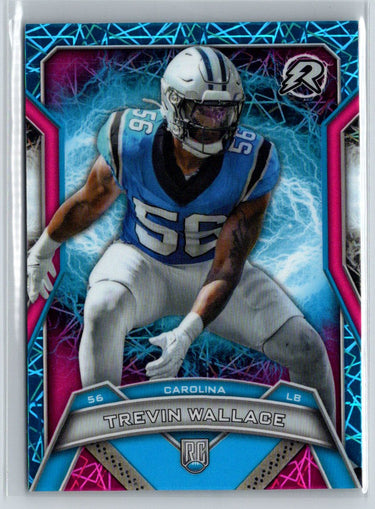 2024 Topps Resurgence - Sky Blue & Pink Shock #116 Trevin Wallace N57