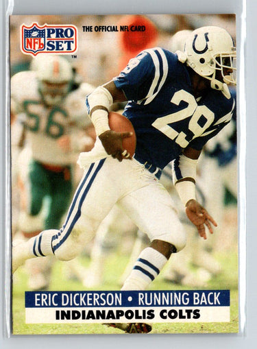 1991 Pro Set #175d Eric Dickerson N58
