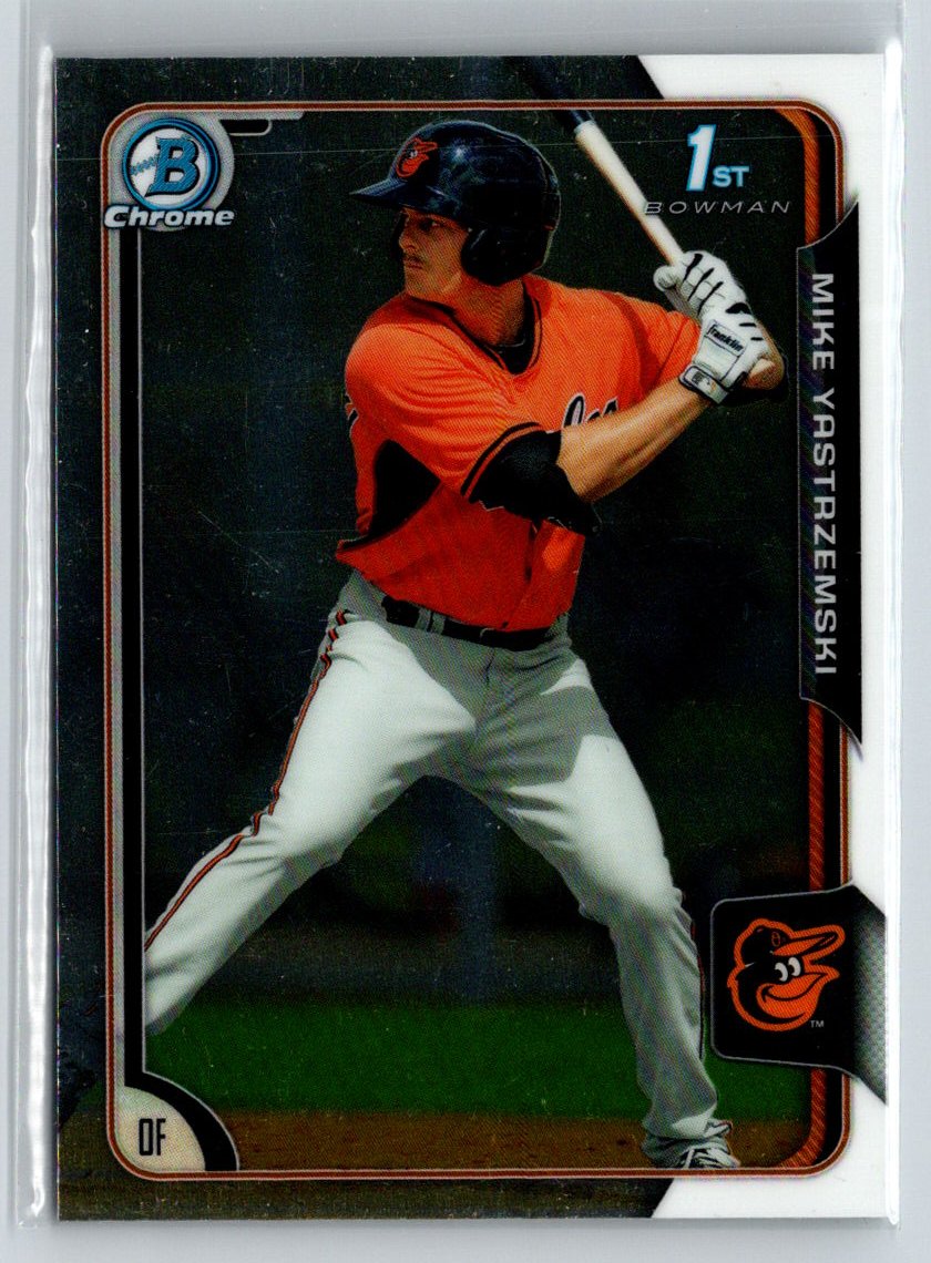 2015 Bowman - Chrome Prospects #BCP138 Mike Yastrzemski N58