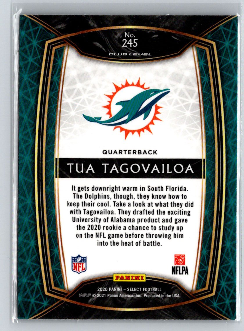 2020 Panini Select #245 Tua Tagovailoa N58