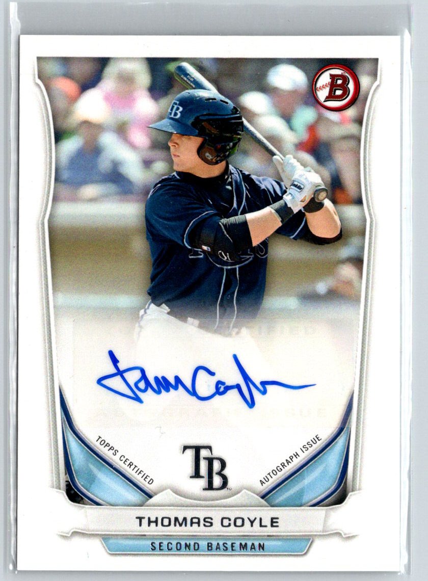 2014 Bowman #PA-TCO Thomas Coyle Prospect Autographs N59