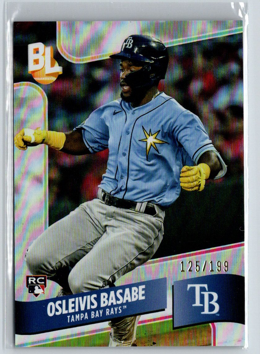 2024 Topps Big League Wrapper Redemption #WR-85 Osleivis Basabe Silver #/199 N59