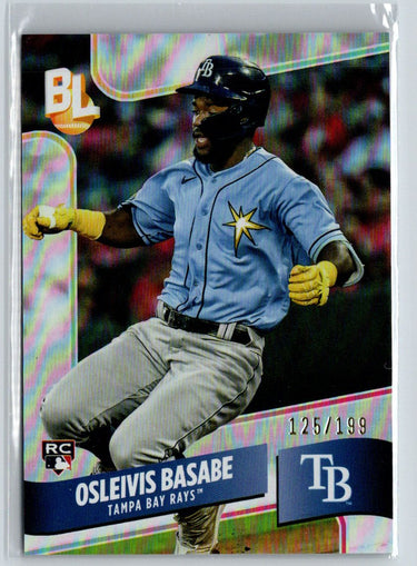 2024 Topps Big League Wrapper Redemption #WR-85 Osleivis Basabe Silver #/199 N59