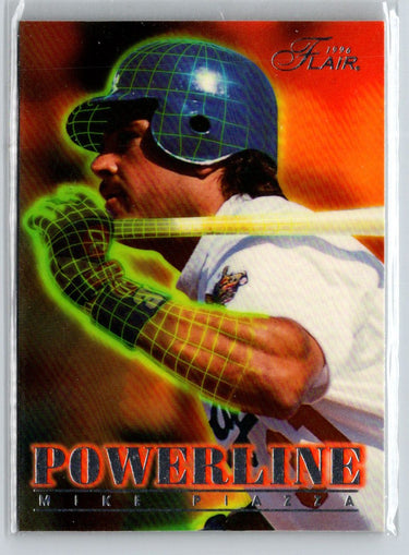1996 Flair #6 Mike Piazza Powerline N60