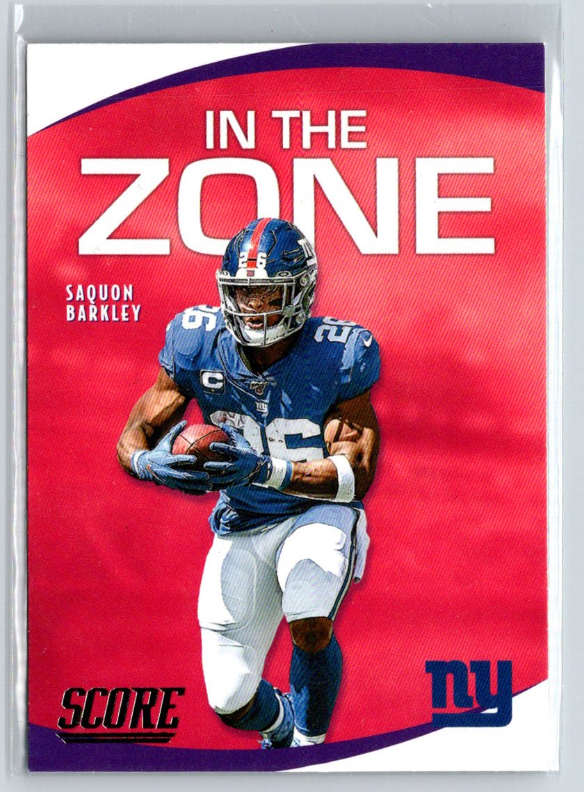 2020 Score #IZ-SB Saquon Barkley In the Zone N61