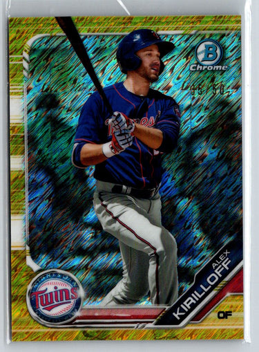 2019 Bowman #BP-138 Alex Kirilloff Prospects Gold #/50 N61