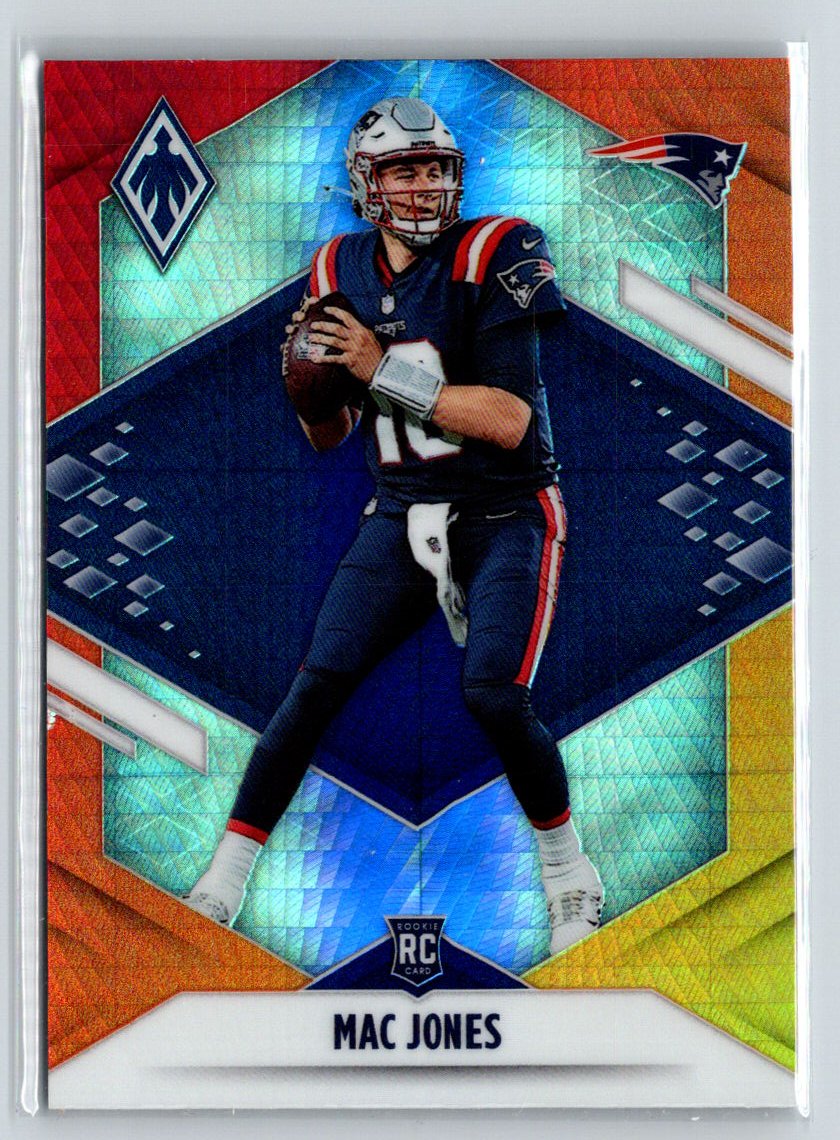 2021 Panini Phoenix #109 Mac Jones Fire Burst N62