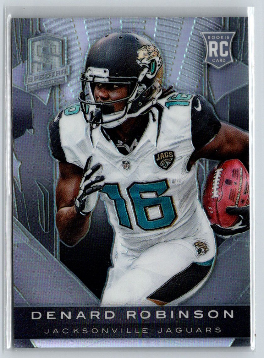 2013 Panini Spectra #206 Denard Robinson #/99 N63
