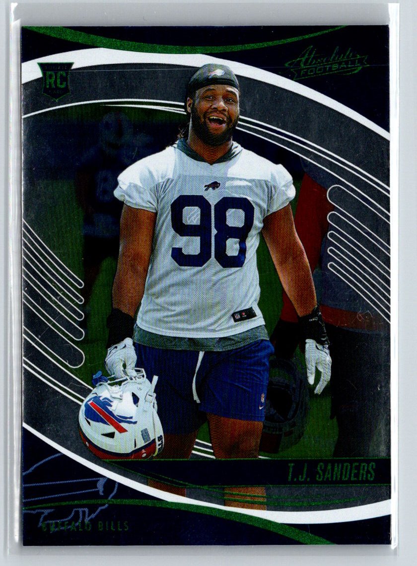 2025 Panini Absolute Countdown Calendar #180 T.J. Sanders N63
