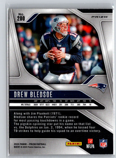 2024 Prizm Red Disco Drew Bledsoe 200 # N64