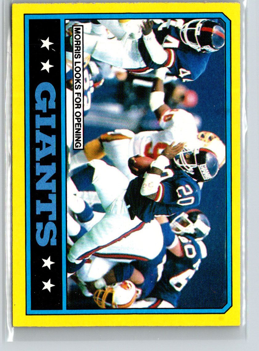 1986 Topps #137b Giants Team Leaders N65