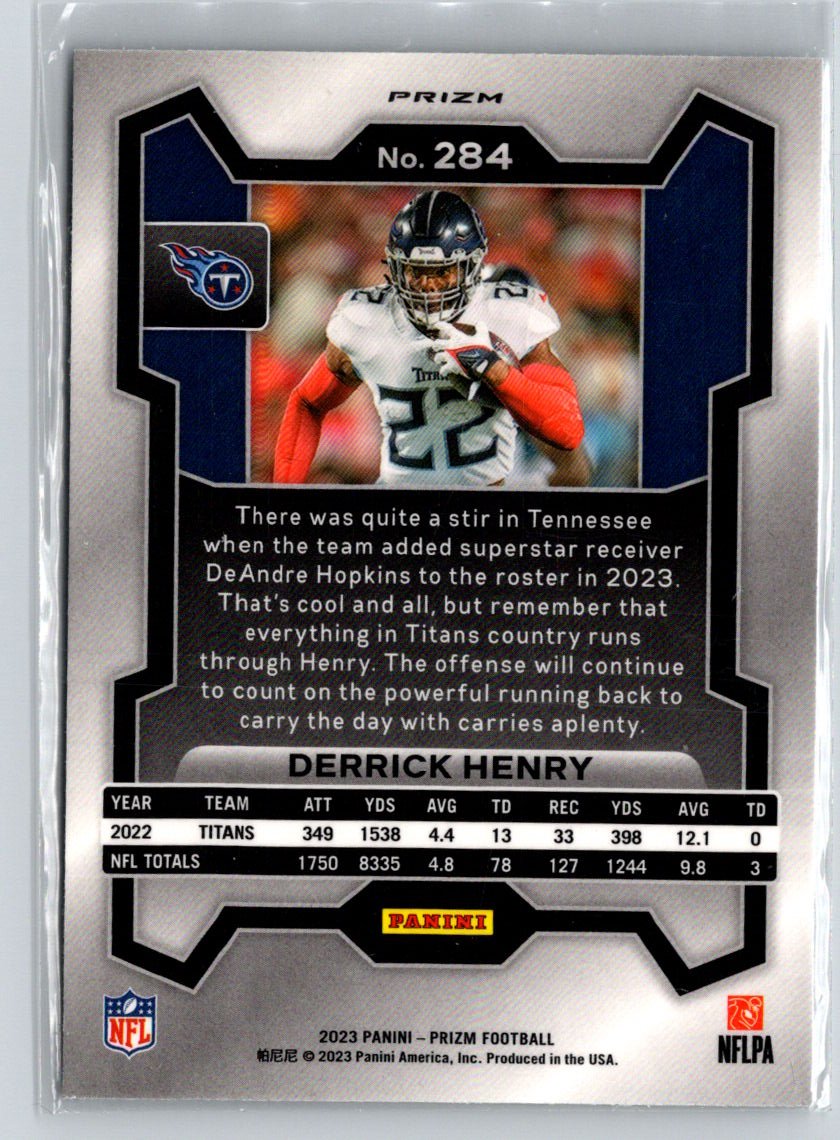 2023 Panini Prizm #284 Derrick Henry Silver N65