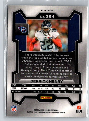 2023 Panini Prizm #284 Derrick Henry Silver N65