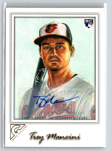 2017 Topps Gallery #84 Trey Mancini Autographs N65