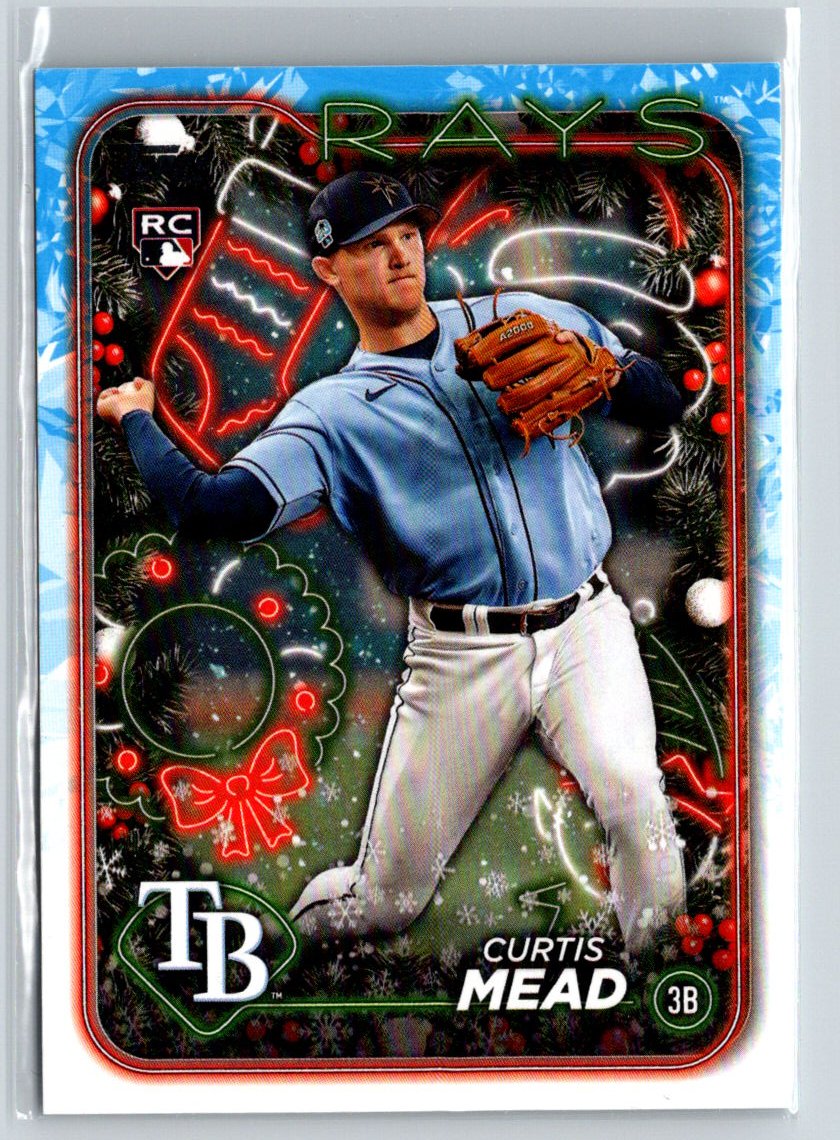 2024 Topps Holiday #H53 Curtis Mead N65