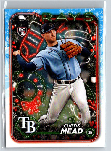 2024 Topps Holiday #H53 Curtis Mead N65