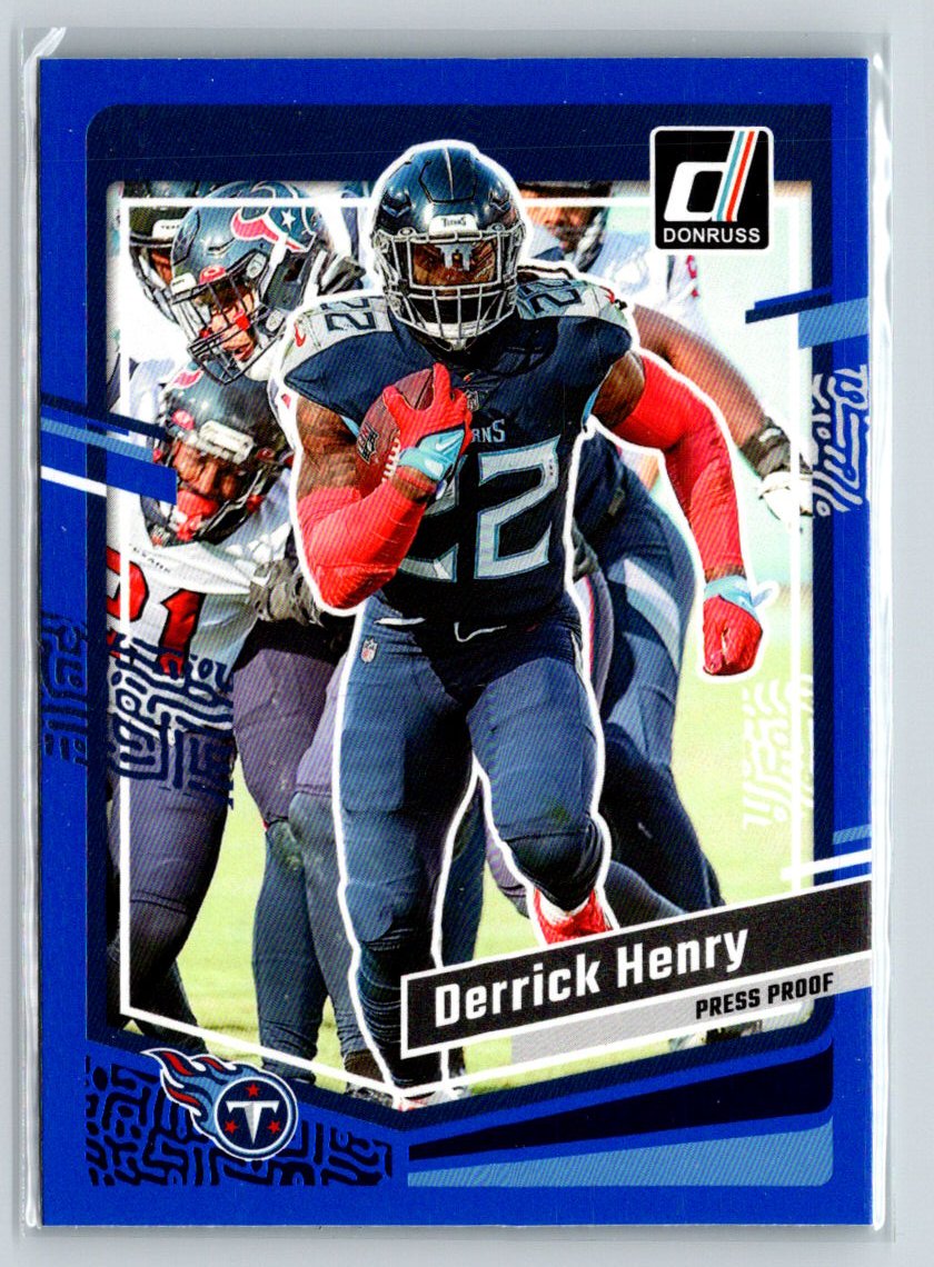 2023 Donruss #284 Derrick Henry Press Proof Blue N66