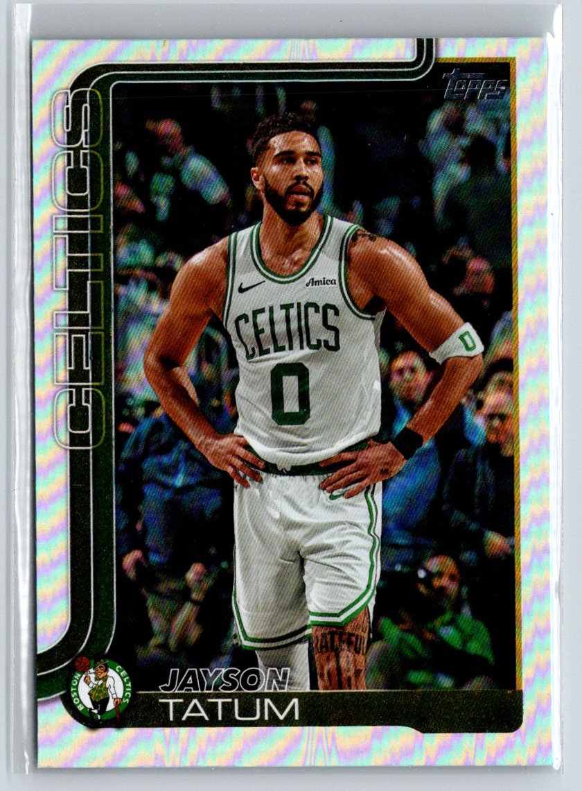 2025-26 Topps #1 Jayson Tatum Holo Foil N66