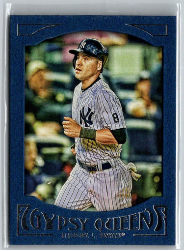 2016 Topps Gypsy Queen #35 Jacoby Ellsbury Framed Blue N66