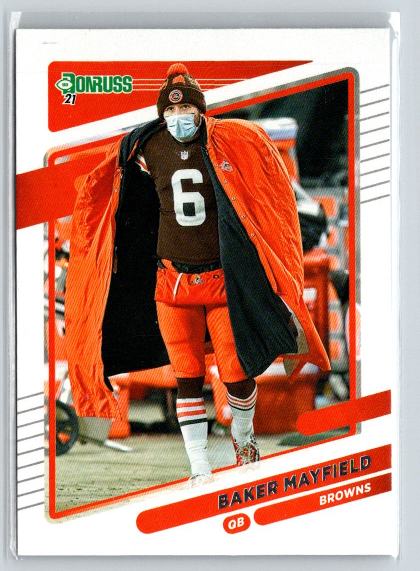 2021 Donruss #195b Baker Mayfield No Helmet N67