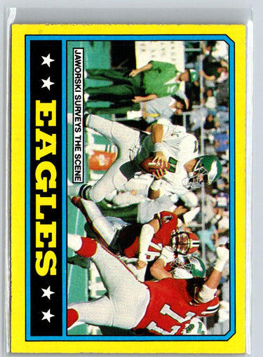 1986 Topps #268b Eagles Team Leaders N69