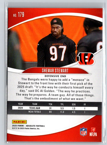 2025 Panini Absolute #179 Shemar Stewart Retail N69