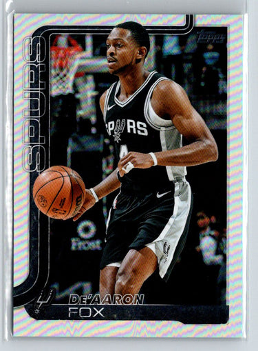 2025-26 Topps #196 De'Aaron Fox N70