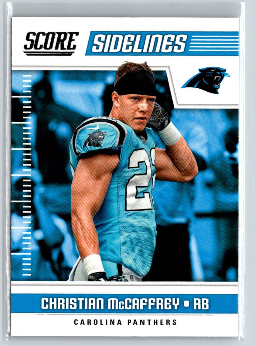 2018 Score #6 Christian McCaffrey Sidelines P01
