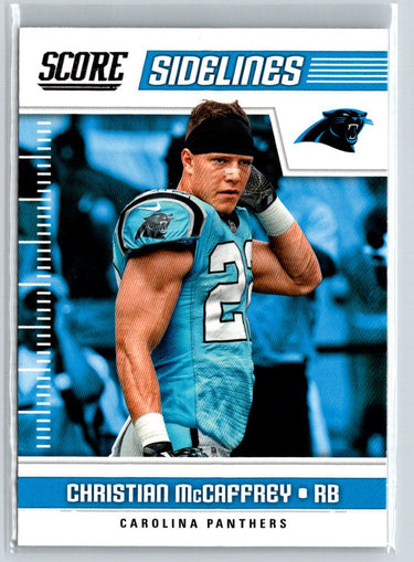 2018 Score #6 Christian McCaffrey Sidelines P01
