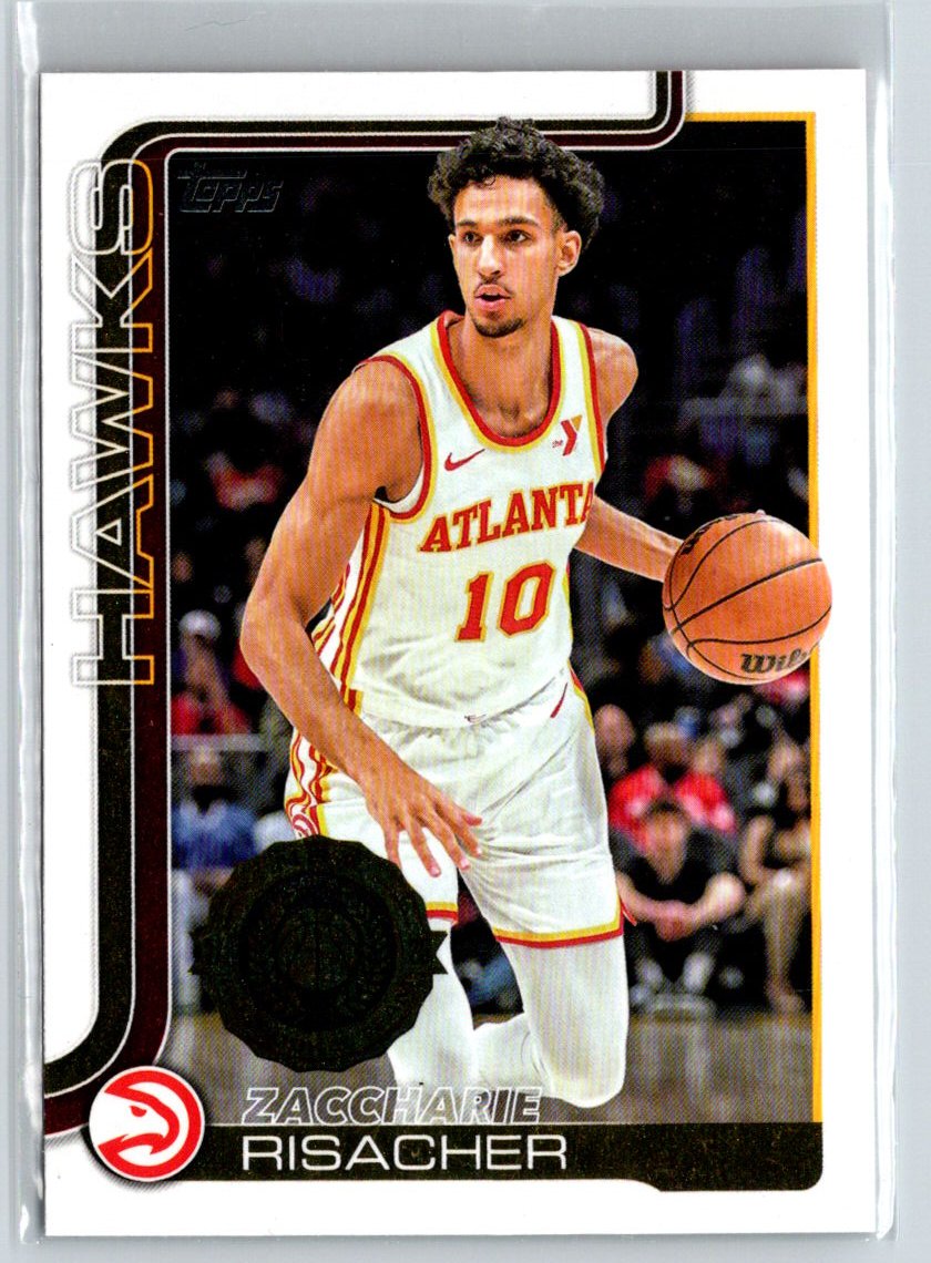 2025-26 Topps #62 Zaccharie Risacher P01