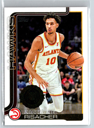 2025-26 Topps #62 Zaccharie Risacher P01