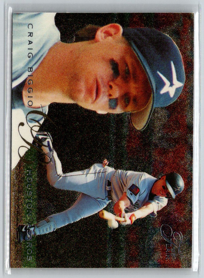 1995 Flair #144 Craig Biggio P01
