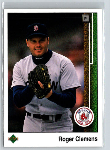1989 Upper Deck #195 Roger Clemens P01