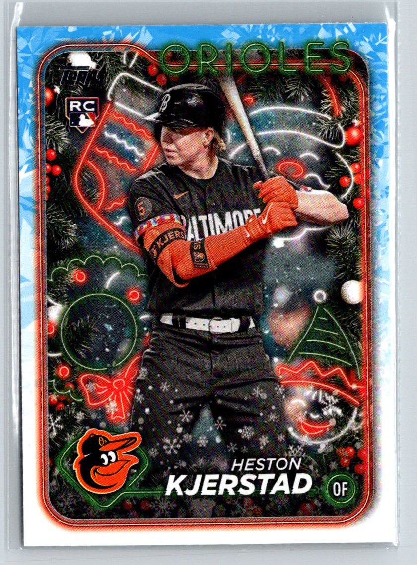 2024 Topps Holiday #H171 Heston Kjerstad P02