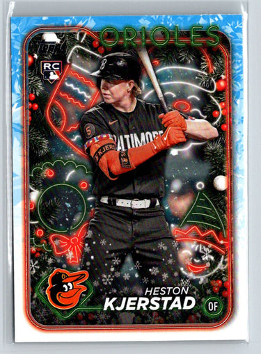 2024 Topps Holiday #H171 Heston Kjerstad P02