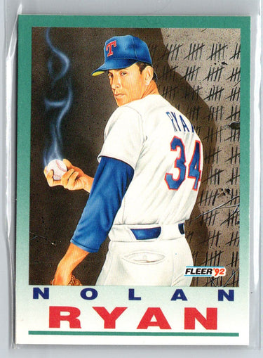1992 Fleer #710 Nolan Ryan P02
