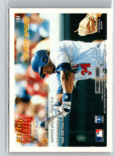 1995 Summit #184 Kirby Puckett P02