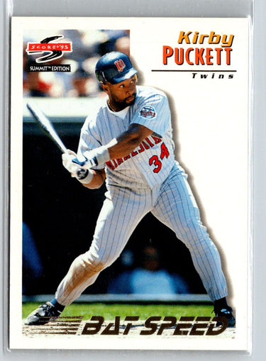 1995 Summit #184 Kirby Puckett P02